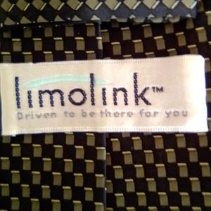 LimoLink Tie Blue and Green
